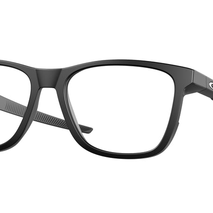 Oakley Optical CENTERBOARD A OX8163F Round Eyeglasses  816301-Satin Black 56-143-17 - Color Map Black