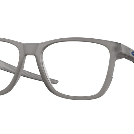 Oakley Optical CENTERBOARD A OX8163F Round Eyeglasses  816302-Satin Grey Smoke 56-143-17 - Color Map Grey