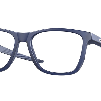 Oakley Optical CENTERBOARD OX8163 Round Eyeglasses  816308-Matte Translucent Blue 55-141-17 - Color Map Blue