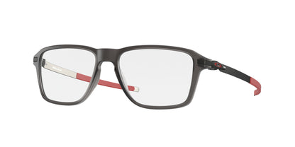Oakley Optical WHEEL HOUSE OX8166 Square Eyeglasses  816603-Satin Grey Smoke 54-140-16 - Color Map Grey