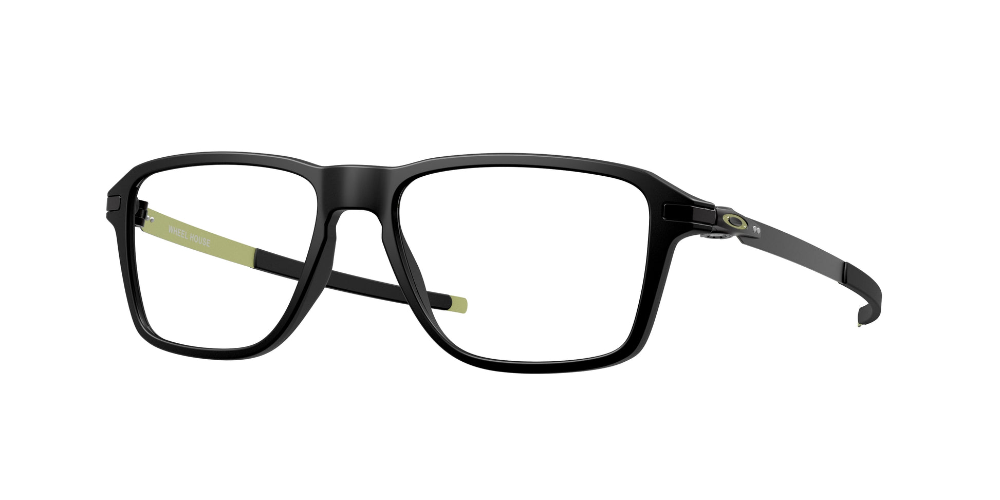 Oakley Optical WHEEL HOUSE OX8166 Square Eyeglasses  816608-Satin Black 54-140-16 - Color Map Black