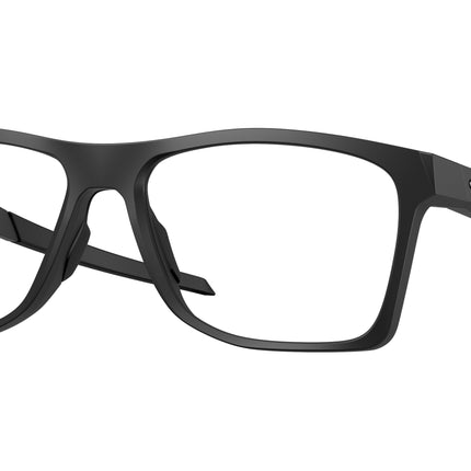 Oakley Optical ACTIVATE (A) OX8169F Square Eyeglasses  816901-Satin Black 57-137-17 - Color Map Black