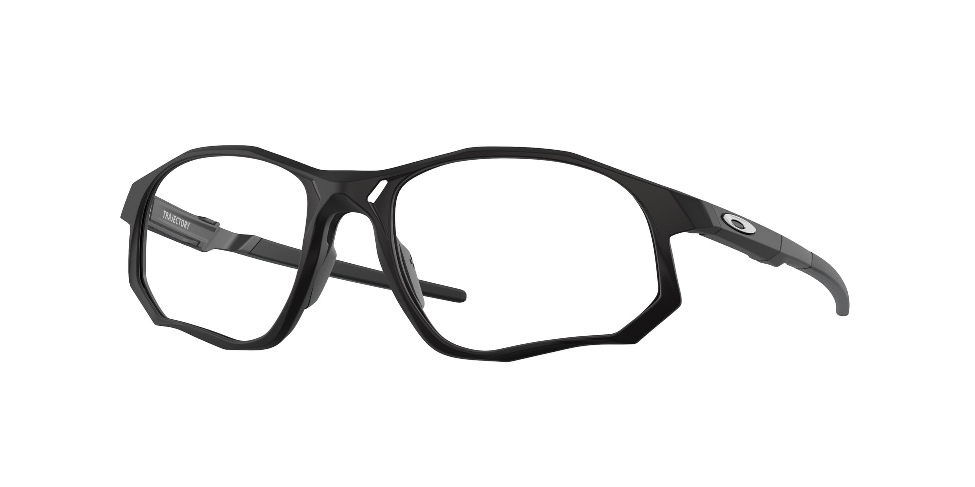 Oakley Optical TRAJECTORY OX8171 Rectangle Eyeglasses  817101-Satin Black 59-138-18 - Color Map Black