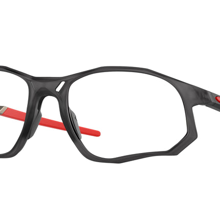 Oakley Optical TRAJECTORY OX8171 Rectangle Eyeglasses  817102-Satin Grey Smoke 59-138-18 - Color Map Grey