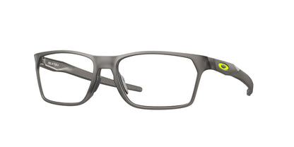 Oakley Optical HEX JECTOR (A) OX8174F Rectangle Eyeglasses  817402-Satin Grey Smoke 56-143-16 - Color Map Grey