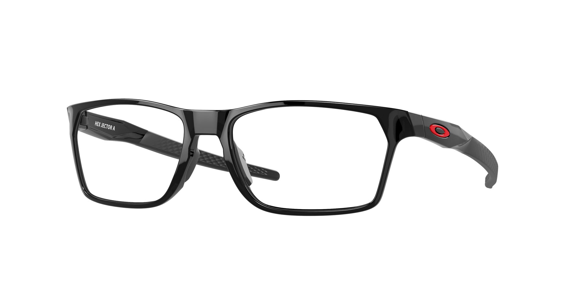 Oakley Optical HEX JECTOR (A) OX8174F Rectangle Eyeglasses  817403-Black Ink 56-143-16 - Color Map Black