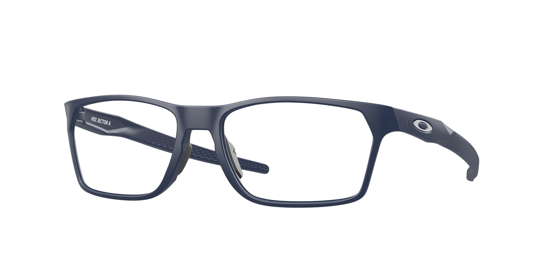 Oakley Optical HEX JECTOR (A) OX8174F Rectangle Eyeglasses  817404-Satin Black Camo 56-143-16 - Color Map Black