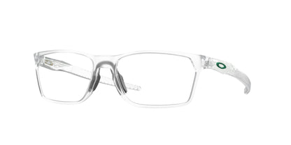Oakley Optical HEX JECTOR (A) OX8174F Rectangle Eyeglasses  817407-Matte Clear 56-143-16 - Color Map Transparent