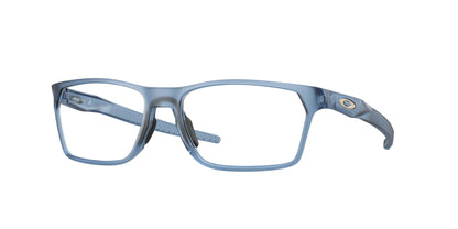 Oakley Optical HEX JECTOR (A) OX8174F Rectangle Eyeglasses  817409-Matte Transparent Abyss 56-143-16 - Color Map Blue