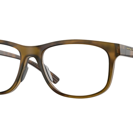 Oakley Optical LEADLINE RX OX8175 Square Eyeglasses  817502-Satin Brown Tortoise 54-139-17 - Color Map Brown