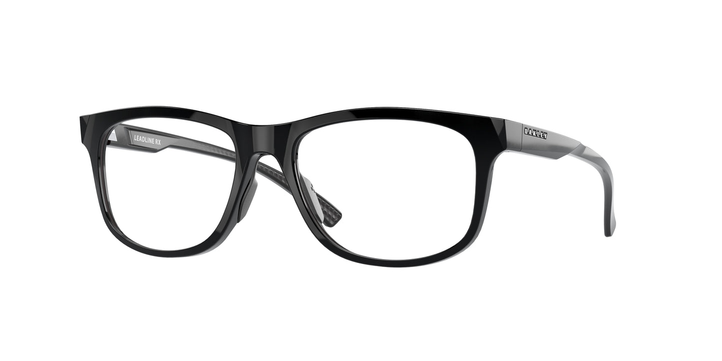 Oakley Optical LEADLINE RX OX8175 Square Eyeglasses  817504-Black Ink 54-139-17 - Color Map Black