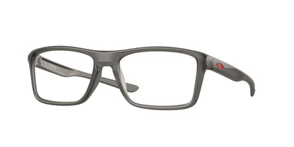 Oakley Optical RAFTER OX8178 Rectangle Eyeglasses  817802-Satin Grey Smoke 57-142-18 - Color Map Grey