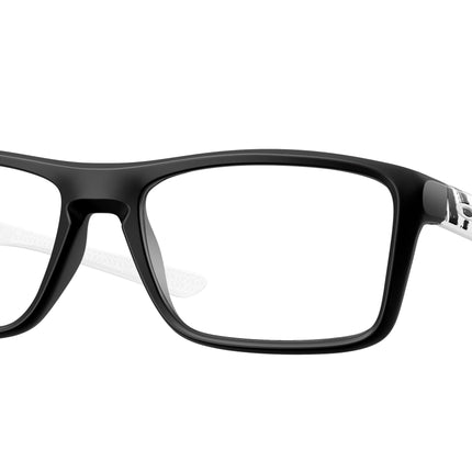Oakley Optical RAFTER OX8178 Rectangle Eyeglasses  817805-Satin Black 57-142-18 - Color Map Black