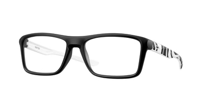 Oakley Optical RAFTER OX8178 Rectangle Eyeglasses  817805-Satin Black 57-142-18 - Color Map Black