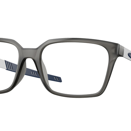 Oakley Optical DEHAVEN A OX8180F Rectangle Eyeglasses  818002-Satin Grey Smoke 55-136-18 - Color Map Grey