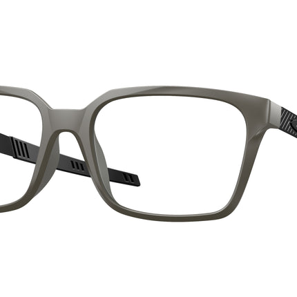 Oakley Optical DEHAVEN A OX8180F Rectangle Eyeglasses  818004-Matte Olive 55-136-18 - Color Map Green