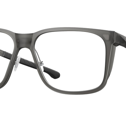 Oakley Optical HIP TONE OX8182 Square Eyeglasses  818202-Satin Grey Smoke 60-155-16 - Color Map Grey