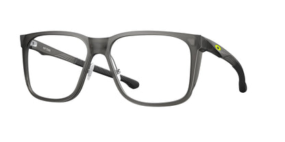 Oakley Optical HIP TONE OX8182 Square Eyeglasses  818202-Satin Grey Smoke 60-155-16 - Color Map Grey