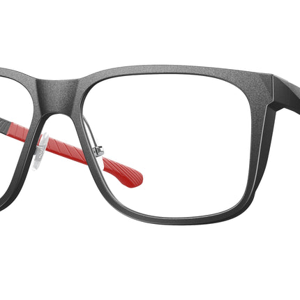 Oakley Optical HIP TONE OX8182 Square Eyeglasses  818204-Satin Light Steel 60-155-16 - Color Map Grey