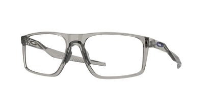 Oakley Optical BAT FLIP OX8183 Rectangle Eyeglasses  818302-Grey Shadow 58-148-18 - Color Map Grey