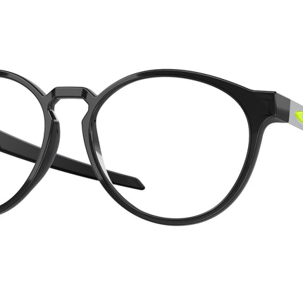 Oakley Optical EXCHANGE R OX8184 Round Eyeglasses  818404-Black Ink 55-135-16 - Color Map Black