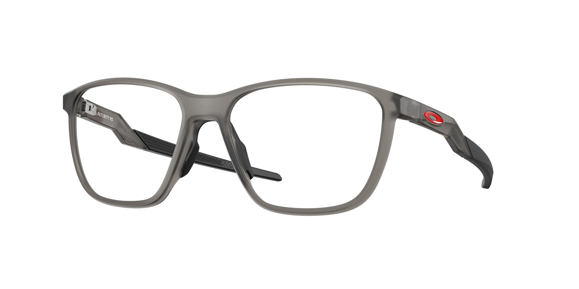 Oakley Optical FUTURITY RS OX8186 Square Eyeglasses  818602-Satin Grey Smoke 56-139-16 - Color Map Grey