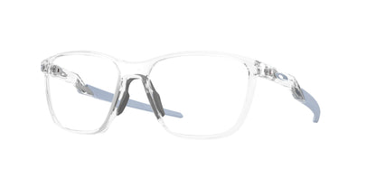 Oakley Optical FUTURITY RS OX8186 Square Eyeglasses  818603-Polished Clear 56-139-16 - Color Map Transparent