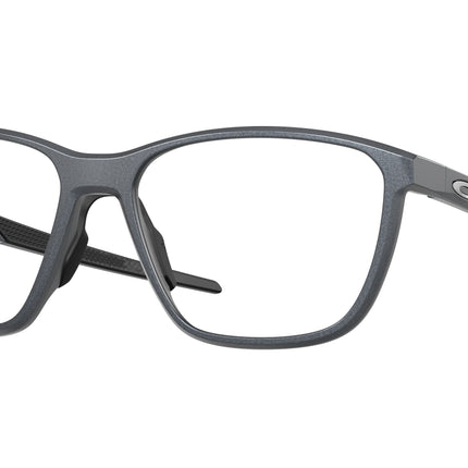 Oakley Optical FUTURITY RS OX8186 Square Eyeglasses  818604-Matte Blue Steel 56-139-16 - Color Map Black