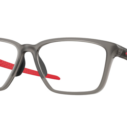 Oakley Optical DOUBLE DOWN OX8188D Square Eyeglasses  818802-Satin Grey Smoke 58-143-16 - Color Map Grey