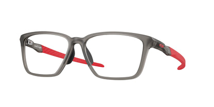 Oakley Optical DOUBLE DOWN OX8188D Square Eyeglasses  818802-Satin Grey Smoke 58-143-16 - Color Map Grey