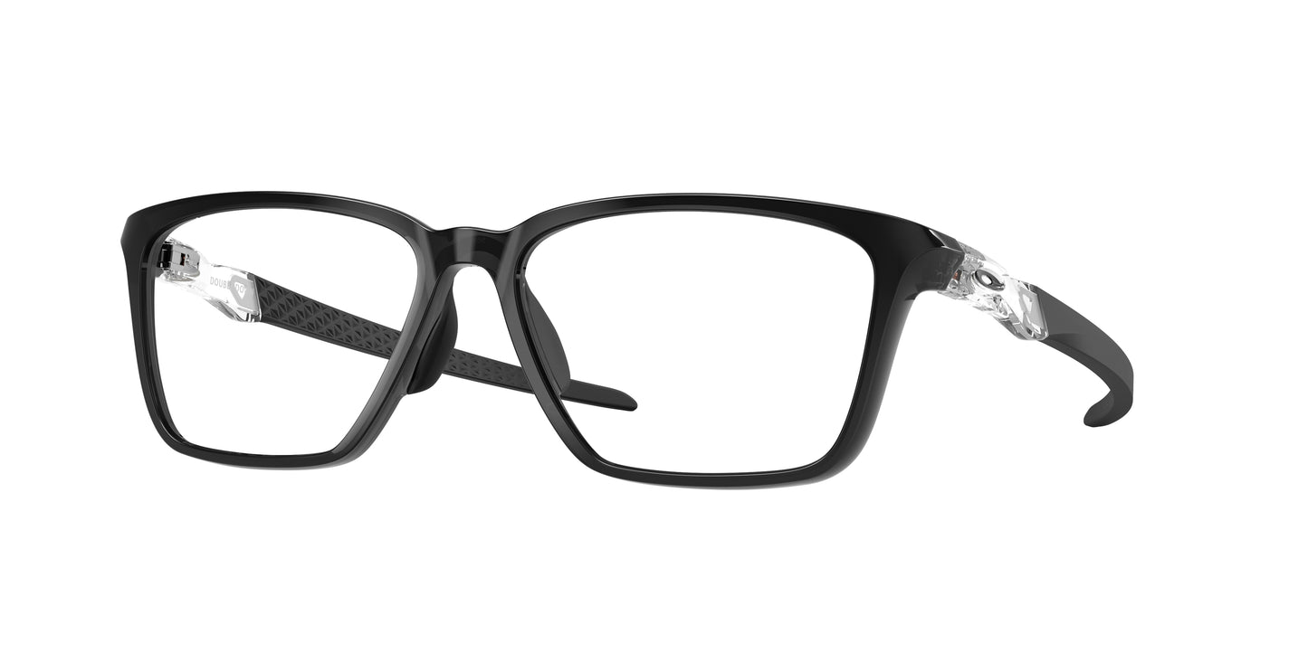 Oakley Optical DOUBLE DOWN OX8188D Square Eyeglasses  818804-Black Ink 58-143-16 - Color Map Black