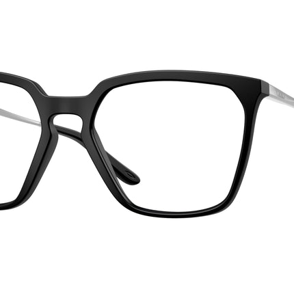 Oakley Optical BMNG SQ OX8189 Square Eyeglasses  818901-Satin Black 55-141-18 - Color Map Black