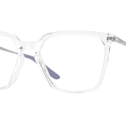 Oakley Optical BMNG SQ OX8189 Square Eyeglasses  818903-Polished Clear 55-141-18 - Color Map Transparent