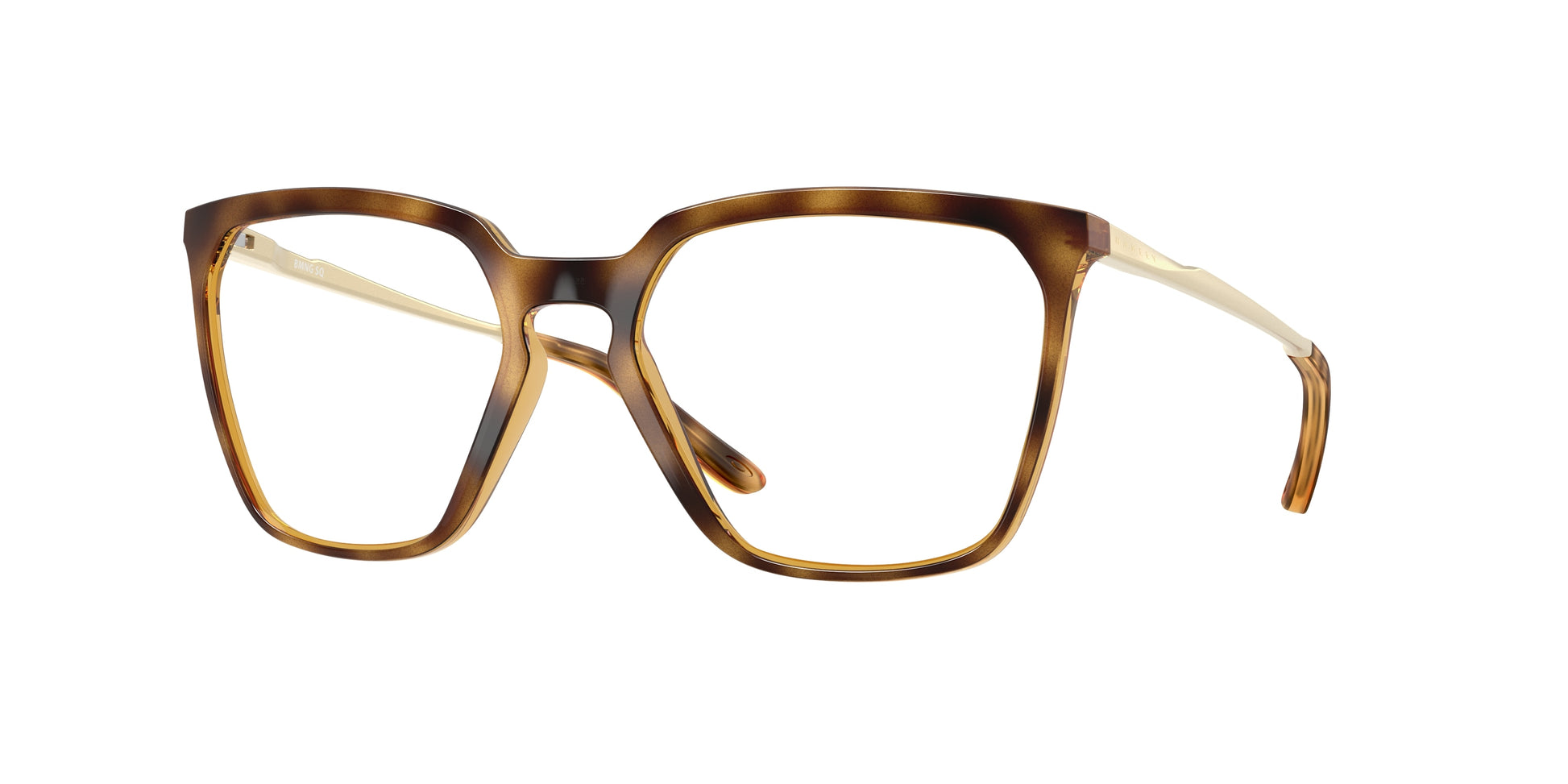 Oakley Optical BMNG SQ OX8189 Square Eyeglasses  818904-Polished Brown Tortoise 55-141-18 - Color Map Brown