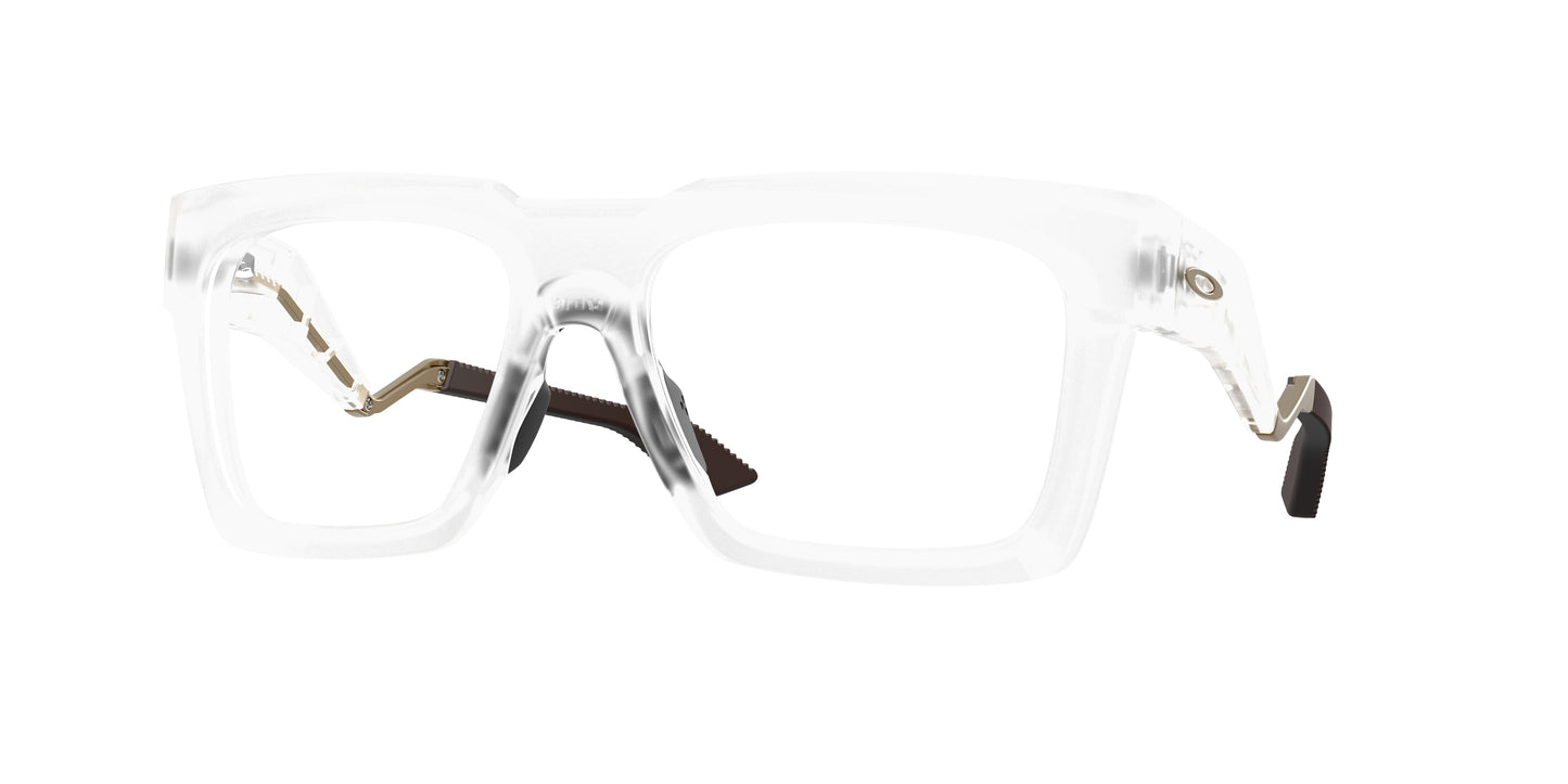 Oakley Optical ENIGMA INK OX8190 Square Eyeglasses  819005-Matte Clear 57-132-18 - Color Map Transparent
