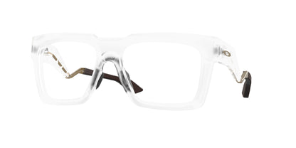 Oakley Optical ENIGMA INK OX8190 Square Eyeglasses  819005-Matte Clear 57-132-18 - Color Map Transparent