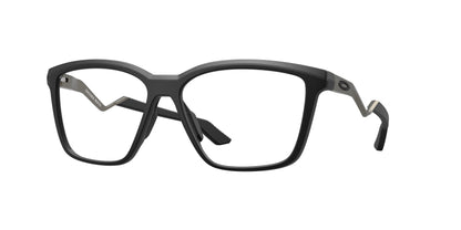 Oakley Optical ENIGMA MASS OX8191 Square Eyeglasses  819101-Satin Black 57-141-15 - Color Map Black