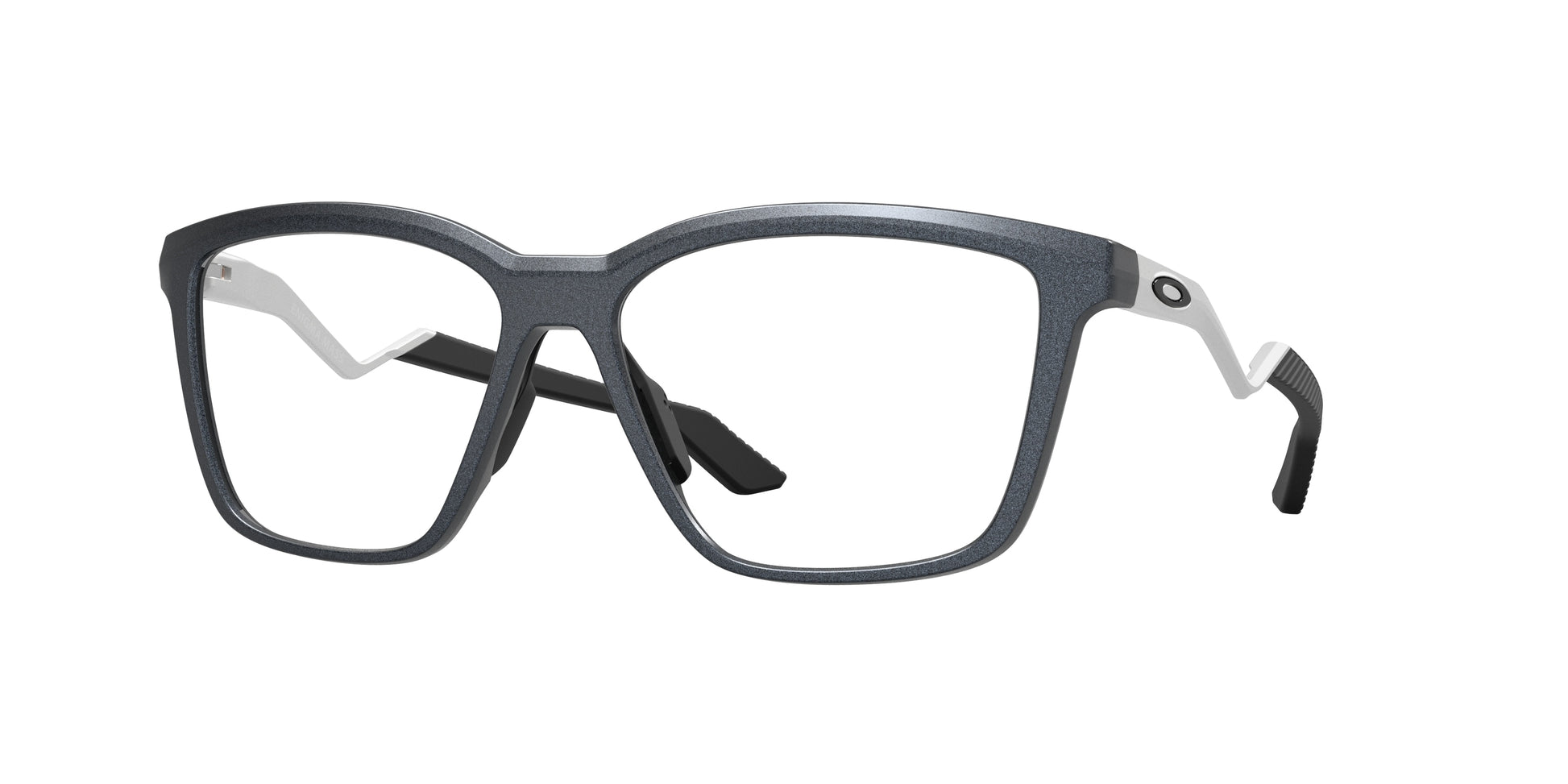 Oakley Optical ENIGMA MASS OX8191 Square Eyeglasses  819104-Matte Blue Steel 57-141-15 - Color Map Black