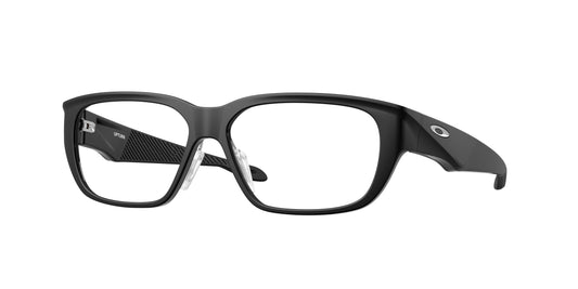 Oakley Optical UPTURN OX8192D Rectangle Eyeglasses  819201-Satin Black 56-136-14 - Color Map Black