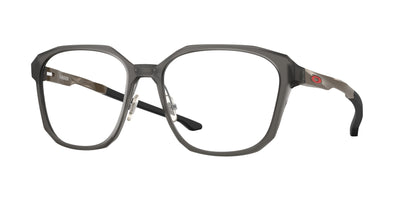Oakley Optical SLENDER OX8193 Square Eyeglasses  819302-Satin Grey Smoke 59-146-18 - Color Map Grey