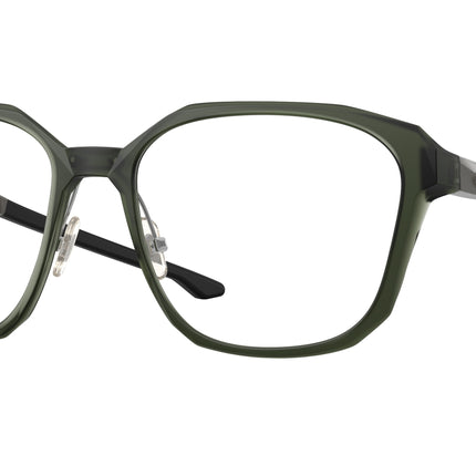 Oakley Optical SLENDER OX8193 Square Eyeglasses  819304-Matte Olive Ink 59-146-18 - Color Map Green