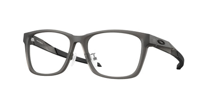 Oakley Optical PARACORD RX OX8196D Square Eyeglasses  819602-Satin Grey Smoke 55-137-17 - Color Map Grey