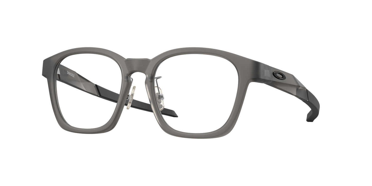 Oakley Optical SHACKLE OX8197D Square Eyeglasses  819702-Satin Grey Smoke 50-137-18 - Color Map Grey