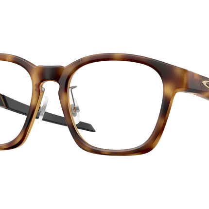Oakley Optical SHACKLE OX8197D Square Eyeglasses  819704-Matte Brown Tortoise 50-137-18 - Color Map Brown