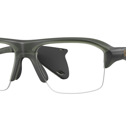 Oakley Optical STUNT GLIDER OX8198 Rectangle Eyeglasses  819803-Matte Olive Ink 62-137-11 - Color Map Green