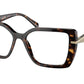 Prada PR03ZV Pillow Eyeglasses - Lensntrends