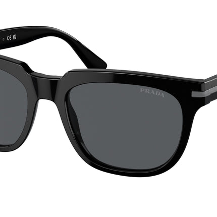 Prada PR04YS Pillow Sunglasses  1AB07T-Black 56-150-19 - Color Map Black