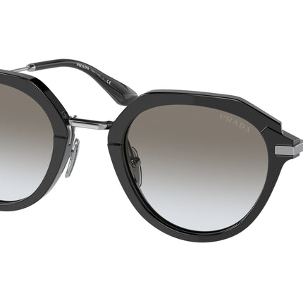 Prada PR05YS Phantos Sunglasses  1AB0A7-Black 50-145-24 - Color Map Black