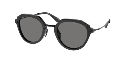 Prada PR05YS Phantos Sunglasses  1AB5Z1-Black 50-145-24 - Color Map Black