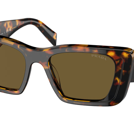 Prada PR08YS Butterfly Sunglasses  VAU01T-Honey Tortoise 51-145-18 - Color Map Tortoise